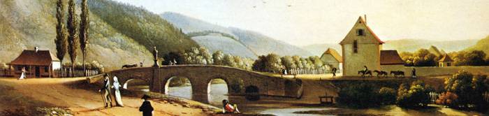 Die Schwabentorbrücke vor 1794