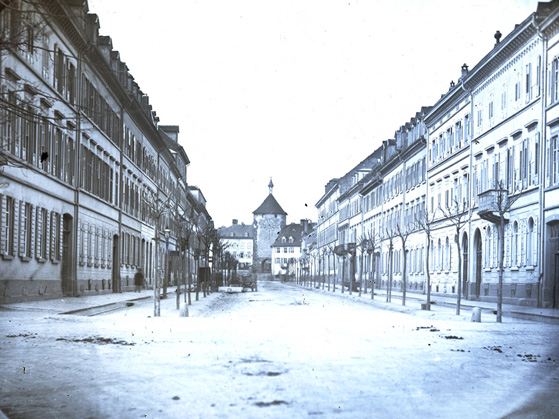 	Die Stephanienvorstadt um 1860
