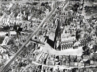         Freiburg nach dem Luftangriff vom 27.11.1944
