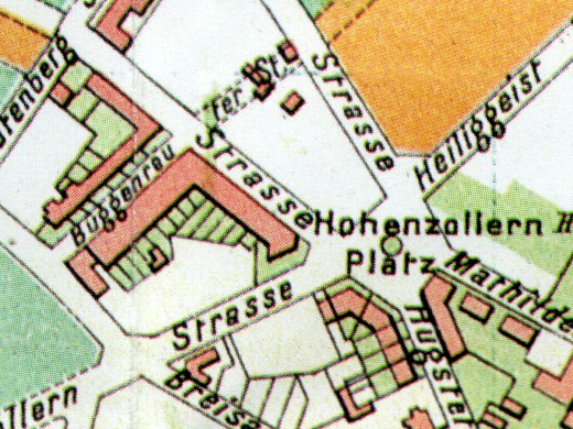 Stadtplan 1908